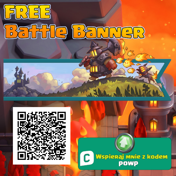FREE Clash Royale Furnace Battle Banner