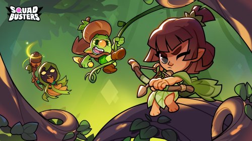 Odblokuj magię lasu w Squad Busters!
