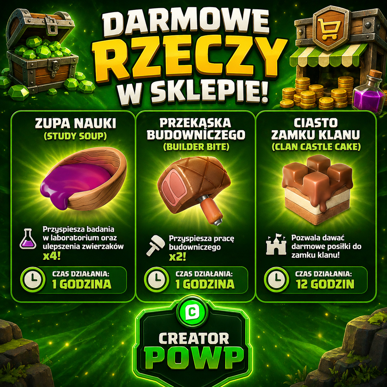 Darmowe Clash Of Clans